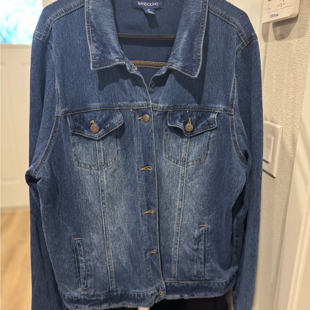Bandolino Indigo Denim Jacket XL